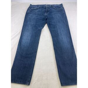 7 For All Mankind Men’s Straight Jeans Size 40/32 Denim 100% Cotton 5 Pocket